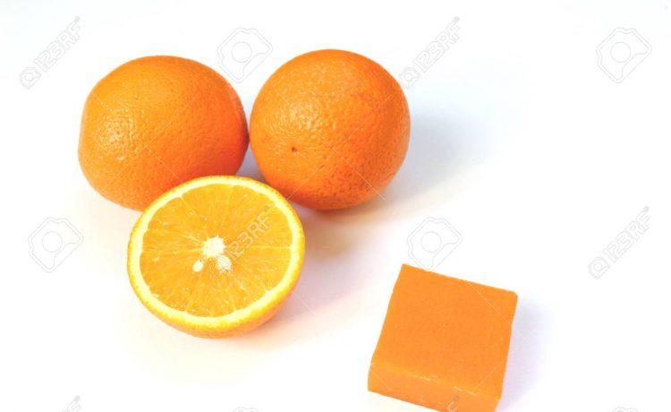 صابون البرتقال منتج طبيعي للعناية بالبشرة