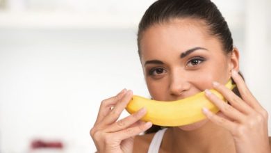 فوائد قشر الموز لتبييض الاسنان