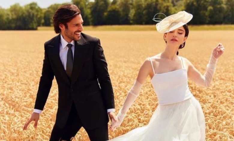 زواج بطلي المسلسل التركي “موسم الكرز”